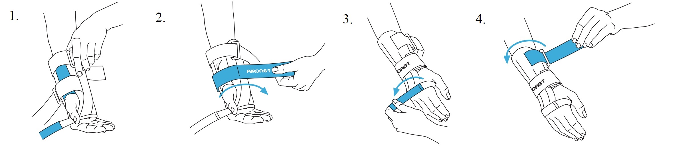 How to apply your brace